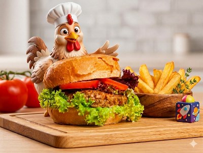 KIDS CHICKEN BURGER 2 Lİ