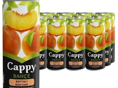 CAPPY ŞEFTALİ MEYVE SUYU