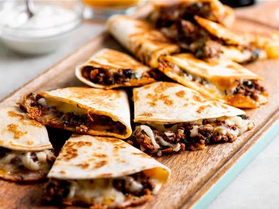 BEEF QUESADILLA